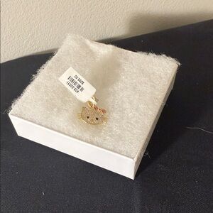 Charming Gold Cat Pendant